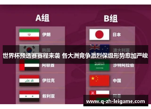 世界杯预选赛赛程来袭 各大洲竞争激烈保级形势愈加严峻 世界杯预选赛赛程来袭 各大洲竞争激烈保级形势愈加严峻